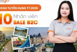 [Hot] Tixgo tuyển dụng 10 Nhân viên Sale B2C tháng 7/2026 tại Đà Nẵng